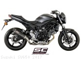 Oval Exhaust by SC-Project Suzuki / SV650 / 2017