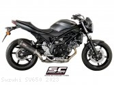 Oval Exhaust by SC-Project Suzuki / SV650 / 2023