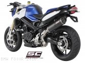 Oval Matte Carbon Exhaust by SC-Project BMW / F800R / 2016
