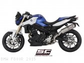 Oval Exhaust by SC-Project BMW / F800R / 2015