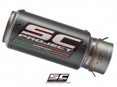 Replacement CR-T Exhaust Silencer for SC-Project 70mm Link Pipe