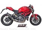 Oval Exhaust by SC-Project Ducati / Monster 1100 EVO / 2014