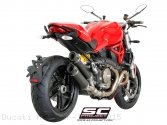 Dual GP-Tech Exhaust by SC-Project Ducati / Monster 1200 / 2015