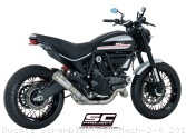 Conic Exhaust by SC-Project Ducati / Scrambler 800 Mach 2.0 / 2017