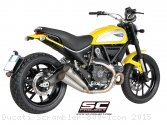Conic Twin Exhaust by SC-Project Ducati / Scrambler 800 Icon / 2015