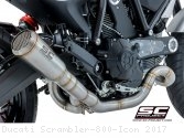 Conic Exhaust by SC-Project Ducati / Scrambler 800 Icon / 2017