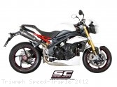 Conic High Mount Exhaust by SC-Project Triumph / Speed Triple / 2012