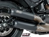 Dual GP-EVO Exhaust by SC-Project Harley Davidson / Softail Fat Bob 114 FXFBS / 2018