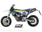 Oval Exhaust by SC-Project Husqvarna / 701 Supermoto / 2015