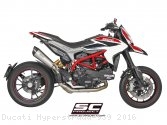 Conic High Mount Full System Exhaust SC-Project Ducati / Hyperstrada 939 / 2016
