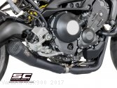 Conic "70s Style" Exhaust by SC-Project Yamaha / XSR900 / 2017