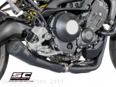 Conic "70s Style" Exhaust by SC-Project Yamaha / XSR900 / 2019
