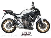 Conic Exhaust by SC-Project Yamaha / FZ-07 / 2015