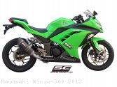 Oval Full System Exhaust Kawasaki Ninja 300 2013 K14 C25