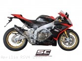 Race Oval Exhaust by SC-Project Aprilia / RSV4 / 2009