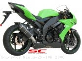 Oval Exhaust by SC-Project Kawasaki / Ninja ZX-10R / 2008