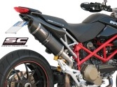 Oval Exhaust by SC-Project Ducati / Hypermotard 1100 S / 2008