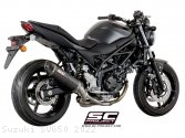 Oval Exhaust by SC-Project Suzuki / SV650 / 2022