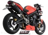 GP-EVO High Mount Exhaust BY SC-Project Triumph / Street Triple / 2009