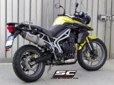 Oval Exhaust by SC-Project Triumph / Tiger 800 / 2013