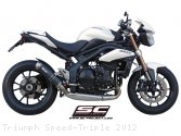 GP EVO Low Mount Exhaust by SC-Project Triumph / Speed Triple / 2012