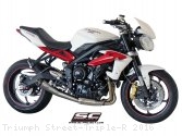 Conic Exhaust Triumph Street Triple R 2016 T13 21A