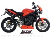 GP-EVO High Mount Exhaust BY SC-Project Triumph / Street Triple R / 2012