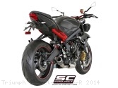 CR-T Exhaust by SC-Project Triumph / Street Triple R / 2014