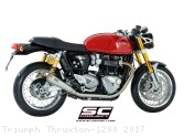 Conic "70s Style" Exhaust by SC-Project Triumph / Thruxton 1200 / 2017