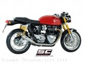 Conic "70s Style" Exhaust by SC-Project Triumph / Thruxton 1200 / 2019