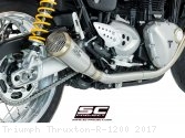 Conic "70s Style" Exhaust by SC-Project Triumph / Thruxton R 1200 / 2017