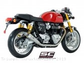 Conic Exhaust by SC-Project Triumph / Thruxton 1200 / 2019