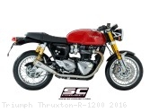 Conic "70s Style" Exhaust by SC-Project Triumph / Thruxton R 1200 / 2016