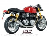 Conic "70s Style" Exhaust by SC-Project Triumph / Thruxton 1200 / 2016