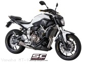 Conic Exhaust by SC-Project Yamaha / MT-07 / 2014