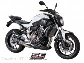 Conic Exhaust by SC-Project Yamaha / MT-07 / 2015