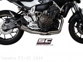 Conic Exhaust by SC-Project Yamaha / FZ-07 / 2018