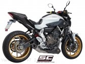 Conic Exhaust by SC-Project Yamaha / MT-07 / 2016