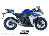 Oval Exhaust by SC-Project Yamaha / YZF-R3 / 2017