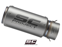 Replacement CR-T Exhaust Silencer for SC-Project 60mm Link Pipe
