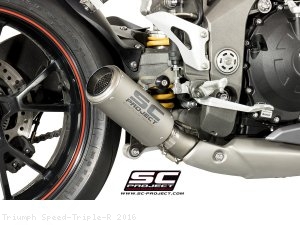 CR-T Exhaust by SC-Project Triumph / Speed Triple R / 2016