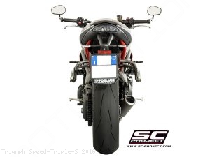 CR-T Exhaust by SC-Project Triumph / Speed Triple S / 2016