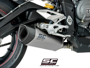 SC1 R Exhaust Triumph Street Triple R 765 2021 T18 93