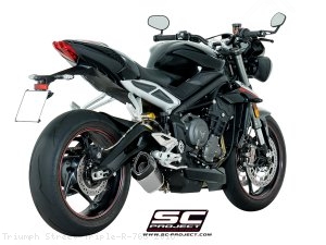 SC1-R Exhaust by SC-Project Triumph / Street Triple R 765 / 2018