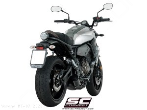 Conic "70s Style" Exhaust by SC-Project Yamaha / MT-07 / 2020