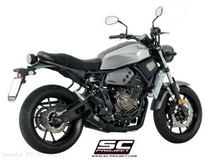 Conic "70s Style" Exhaust by SC-Project Yamaha / MT-07 / 2020