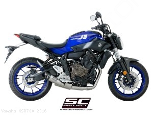 S1 Exhaust by SC-Project Yamaha / XSR700 / 2016