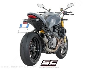 SC Project D25-T38T CR-T Titanium Slip On Ducati Monster