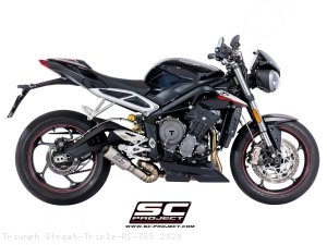 CR-T Exhaust by SC-Project Triumph / Street Triple RS 765 / 2020