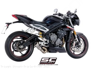 CR-T Exhaust by SC-Project Triumph / Street Triple R 765 / 2021